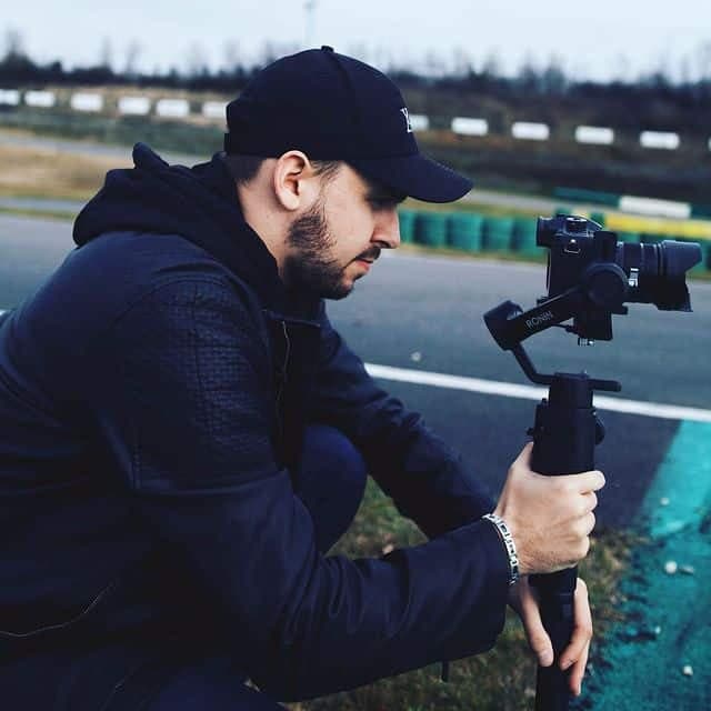 Tony en tournage